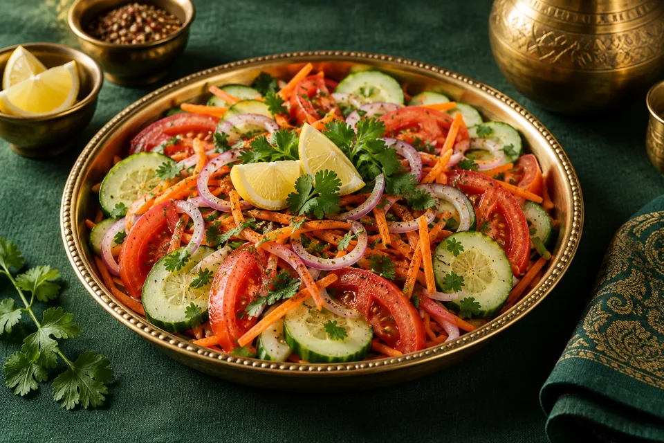Fresh vegetable salad